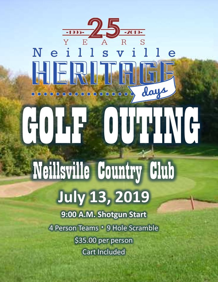Heritage Days Golf Outing Neillsville Chamber of Commerce